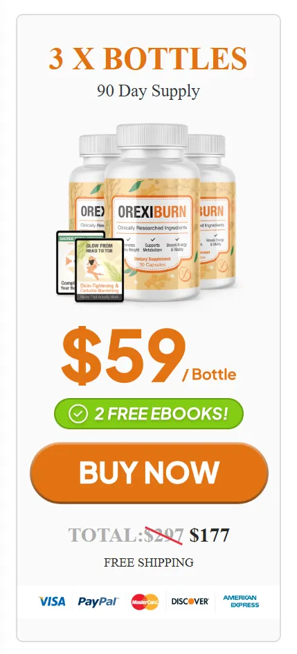 OrexiBurn supplement - order-now-(90 Days Supply) - image