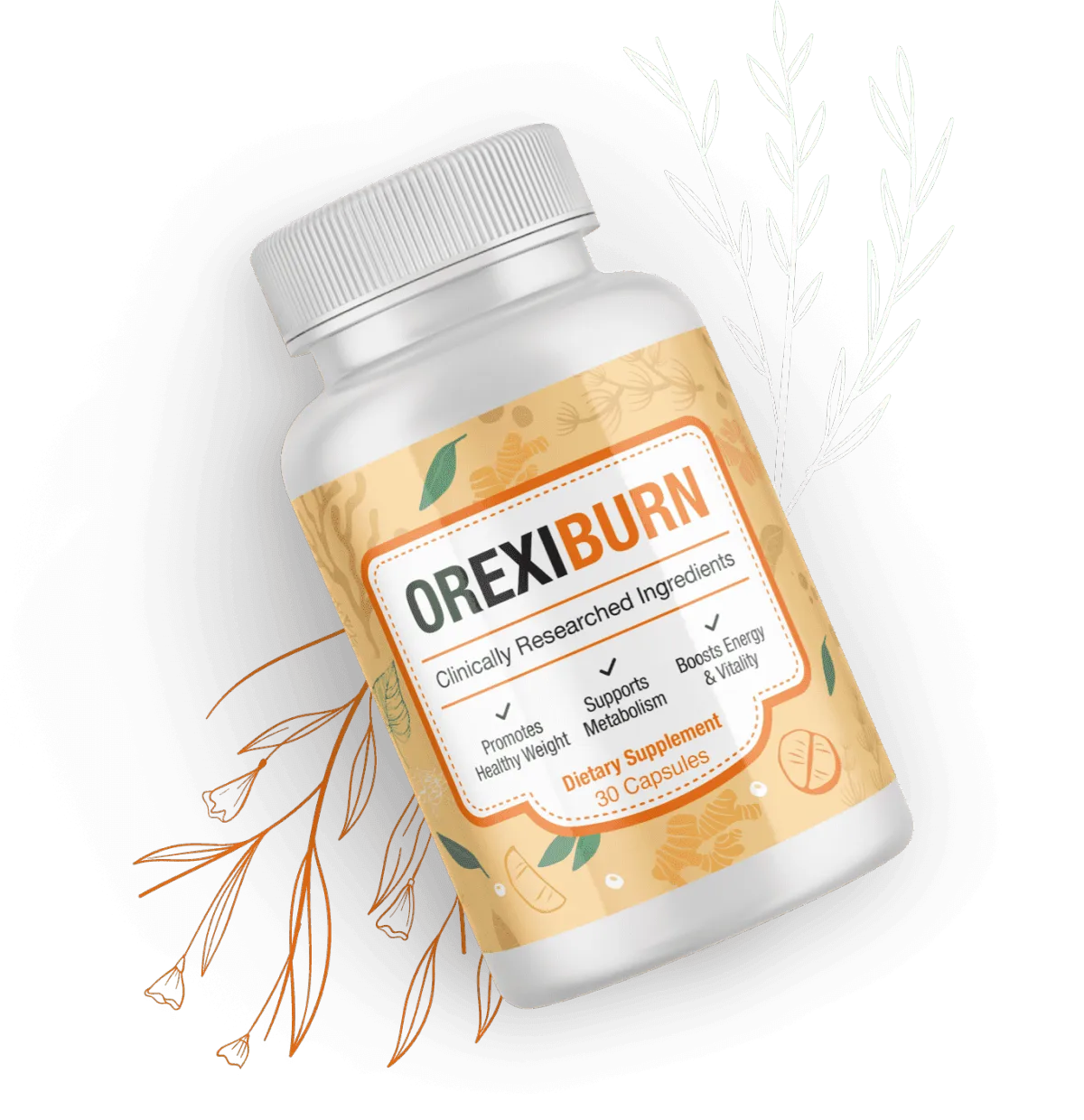 OrexiBurn supplement  - bottle - 1 - image